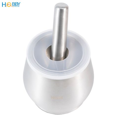 Chày cối inox 304 hình bầu giảm ồn Hobby home decor CI1