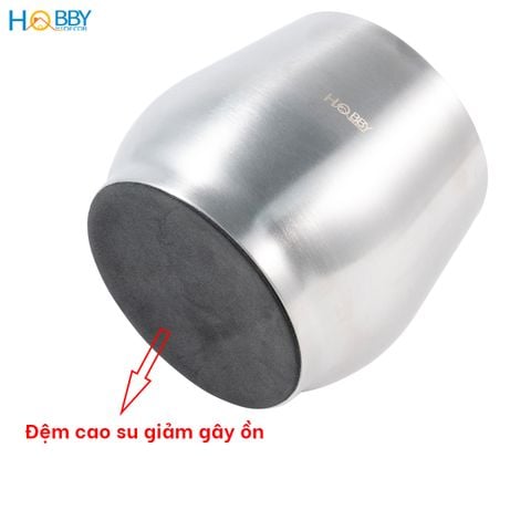 Chày cối inox 304 hình bầu giảm ồn Hobby home decor CI1