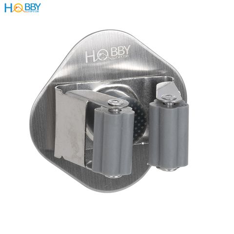 Combo 2 móc treo cán chổi dán tường inox 304 Hobby home decor CV3