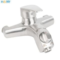 Củ sen gật gù nóng lạnh inox 304 mờ tăng áp hobby home decor CSNL5