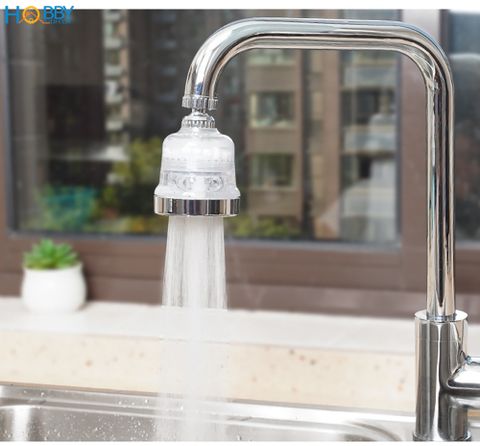 Đầu nối vòi rửa chén tăng áp có lọc nước 3 chế độ phun Hobby home decor VSTA3