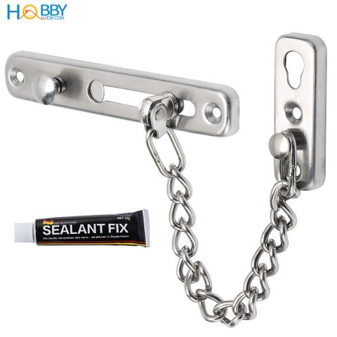 Chốt cửa dây xích an toàn cho phòng ngủ inox 304 HOBBY Home Decor KLC