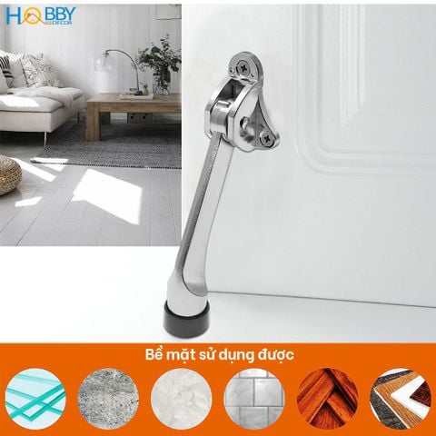 Chặn cửa chân móng ngựa đầu cao su chống trượt Hobby Home Decor CMG2