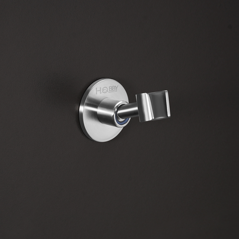 Giá giữ vòi sen điều chỉnh inox 304 dán tường Hobby home decor GVSI