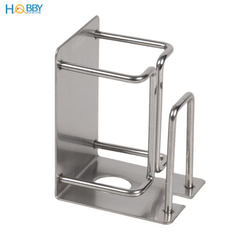 Kệ để bàn chải kem đánh răng inox 304 dán tường Hobby home decor KBC4