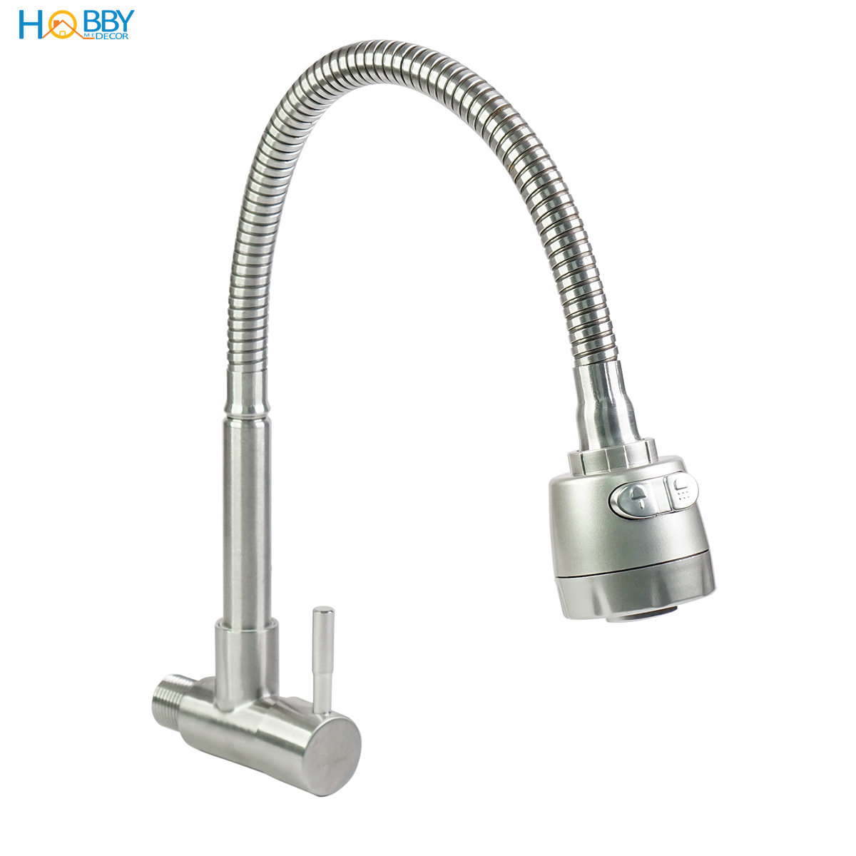 Grifo de Cocina Premium LLAVE LAVAPLATOS PARED FLEXIBLE - LLAVE LAVAPLATOS PARED FLEXIBLE PREMIUM