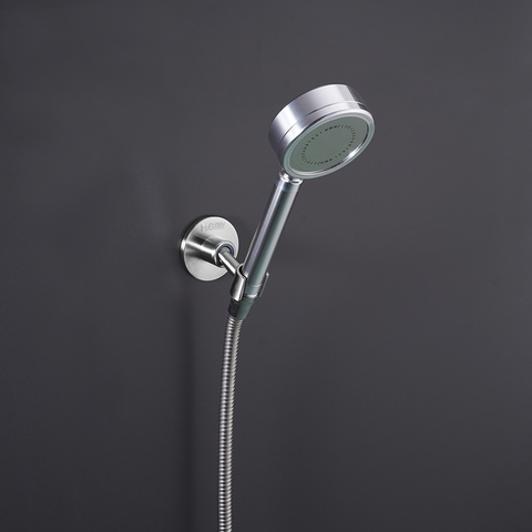 Giá giữ vòi sen điều chỉnh inox 304 dán tường Hobby home decor GVSI