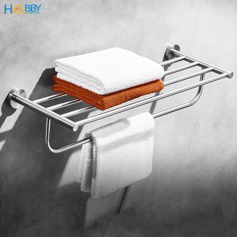 Giá treo khăn tắm quần áo đa năng inox 304 Hobby home decor GT4T
