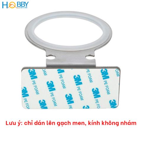 Giá treo máy sấy tóc Inox 304 dán tường Hobby home decor MS2