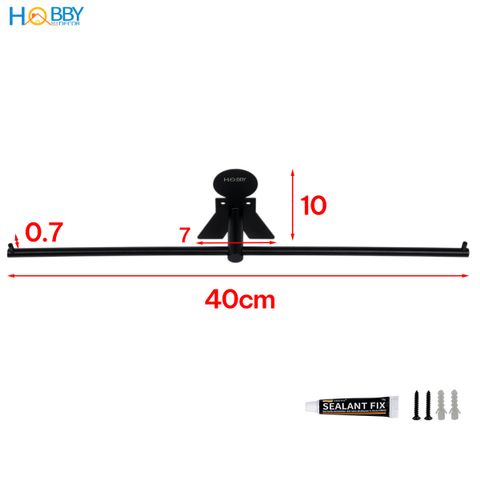 Giá treo móc phơi quần áo kẹp cho gọn inox 304 Hobby home decor GPM5