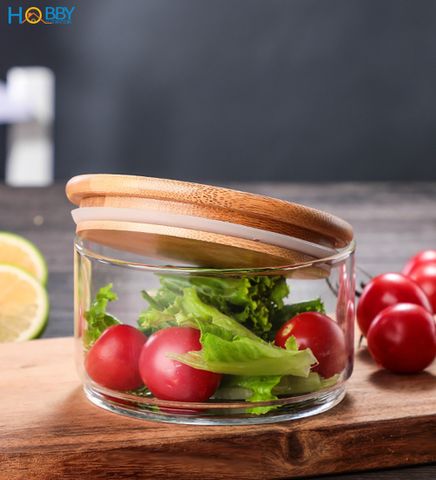 Hủ thủy tinh đựng thực phẩm nhiều tầng tùy chọn Hobby Home Decor HTT1