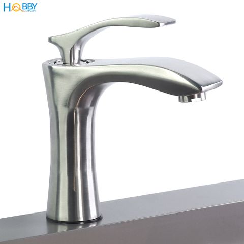 Vòi rửa mặt lavabo nóng lạnh inox 304 cao cấp Hobby Home Decor VRM4