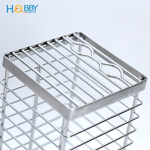 Kệ để dao kéo nhà bếp inox 304 có khay nhựa Hobby Home Decor DD25