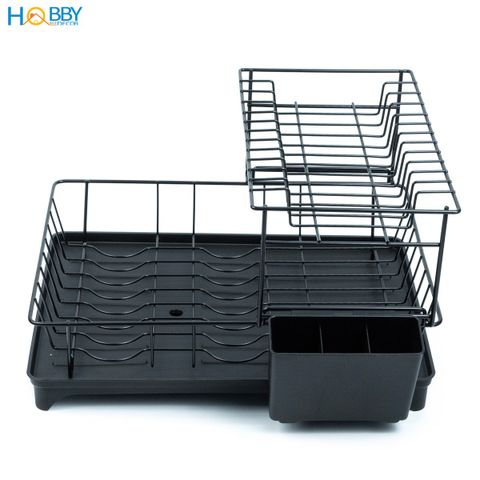 Kệ chén đa năng 2 tầng sắt sơn tĩnh điện Hobby home decor KC7