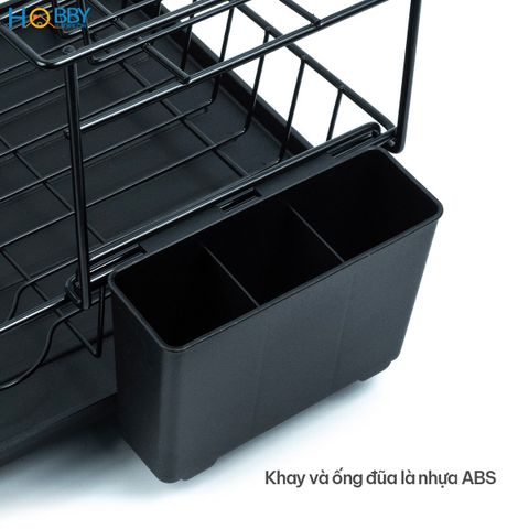 Kệ chén đa năng 2 tầng sắt sơn tĩnh điện Hobby home decor KC7