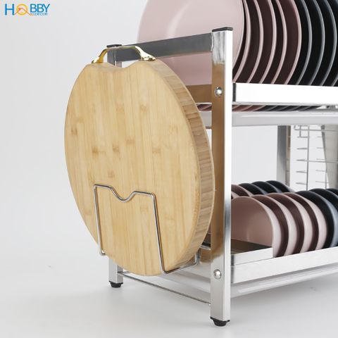 Kệ đựng chén đĩa muỗng thớt Inox 304 cao cấp HOBBY Home Decor KC2D ...