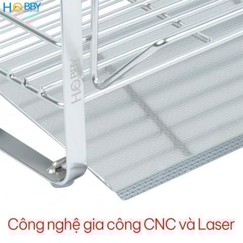 Kệ để dụng cụ rửa chén gác chậu rửa inox 304 Hobby home decor KRC12