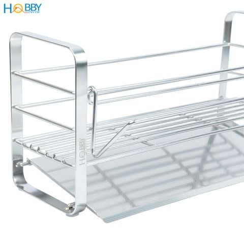 Kệ để dụng cụ rửa chén gác chậu rửa inox 304 Hobby home decor KRC12