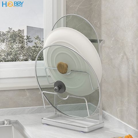 Kể để nắp vung thớt đa năng inox 304 Hobby home decor TT12