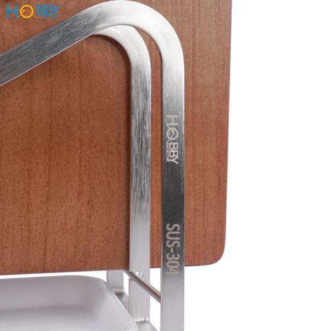 Kệ để thớt nắp vung 2 ngăn dán tường inox 304 Hobby Home Decor TT08