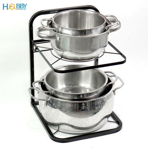 Kệ để nắp vung xoang nồi nhiều tầng tùy chọn HOBBY Home Decor KNV1