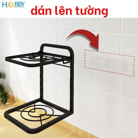 Kệ để nắp vung xoang nồi nhiều tầng tùy chọn HOBBY Home Decor KNV1