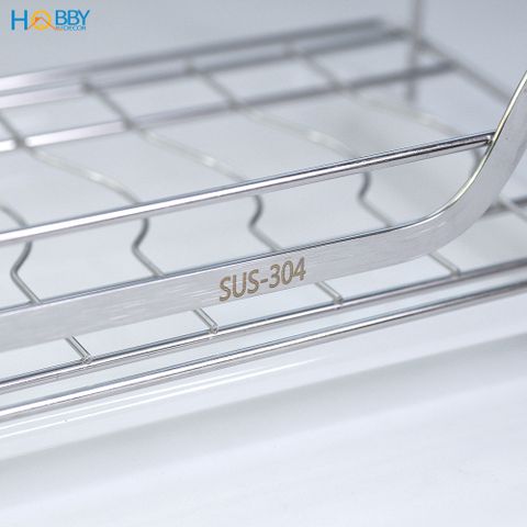 Kệ đựng chén dán tường nhà bếp inox 304 Hobby Home Decor KCH