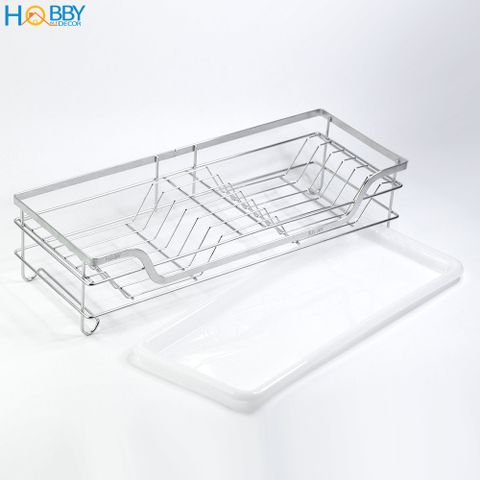 Kệ đựng đĩa chén đa năng inox 304 dán tường Hobby Home Decor KD2