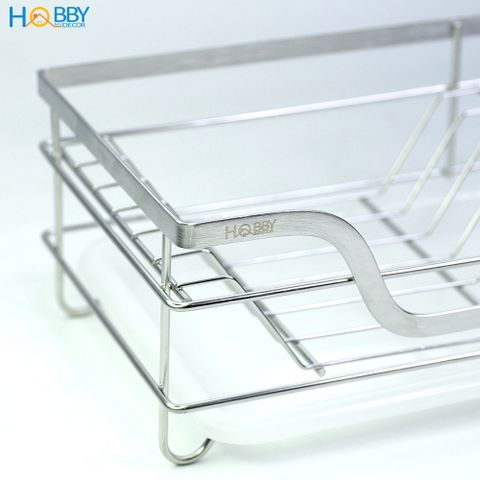 Kệ đựng đĩa chén đa năng inox 304 dán tường Hobby Home Decor KD2