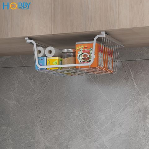 Kệ đựng đồ nhà bếp gắn vào thành tủ bếp inox 304 Hobby Home Decor GTGC
