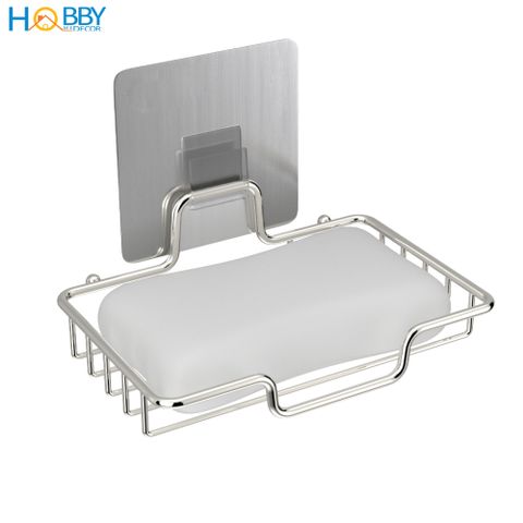 Kệ đựng xà bông dán tường gạch men có miếng dán Hobby Home Decor SBL2