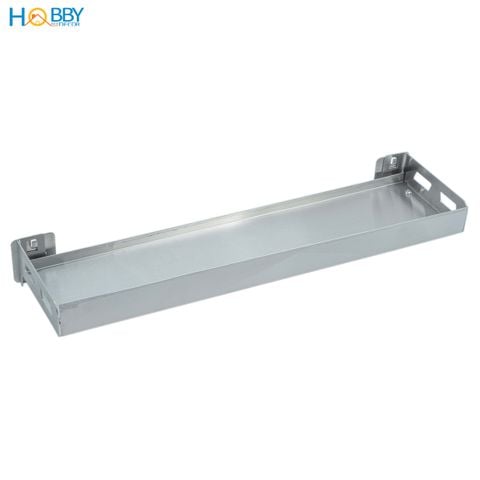 Kệ gia vị dài lớn inox 304 gắn tường ngang 60 80 Hobby home decor GV5
