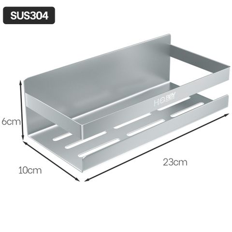 Kệ đựng gia vị nhà bếp inox 304 dán tường Hobby home decor KGVD 3 size tùy chọn