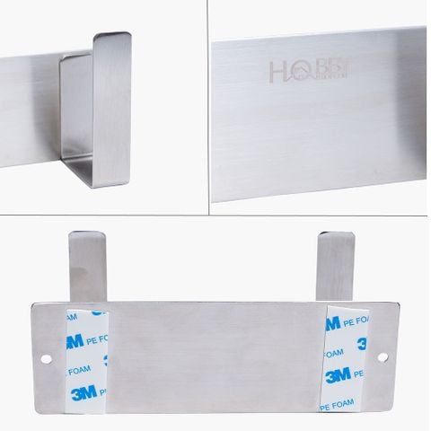 Giá treo vung nồi thớt inox 304 dán tường Hobby home decor TT01