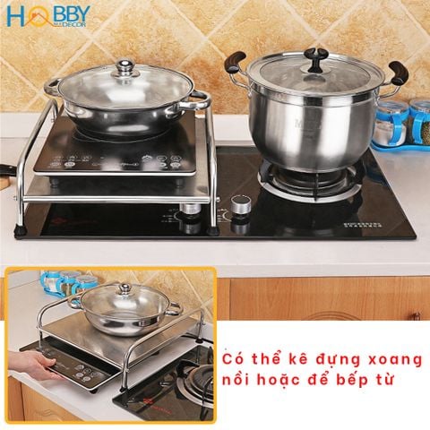 Kệ để bếp từ bếp gas mini 1 tầng tiện dụng Hobby Home Decor KBN1