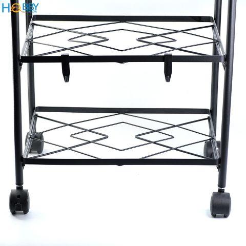 Kệ đựng xoang nồi dụng cụ nhà bếp 5 tầng Hobby Home Decor KB5T có bánh xe