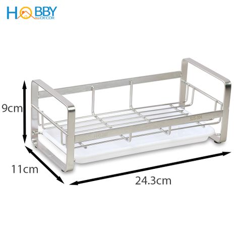 Kệ đựng dụng cụ rửa chén dán tường inox 304 Hobby Home Decor KRC6