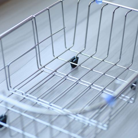 Khay để bát đĩa gác chậu rửa co giãn inox 304 Hobby Home Decor KDC1