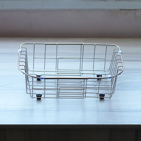 Khay để bát đĩa gác chậu rửa co giãn inox 304 Hobby Home Decor KDC1