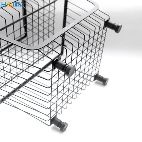 Kệ rổ đựng đồ nhà bếp đa năng nhiều tầng di động HOBBY Home Decor KRNT