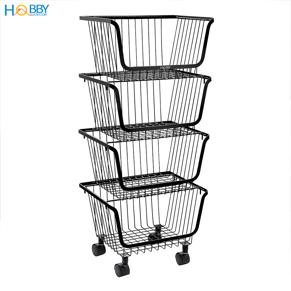 Organizador de 4 Niveles para Cocina: ¡Maximiza tu Espacio! - Organizador de 4 niveles