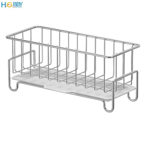 Kệ để đồ rửa chén bát gác trên bồn rửa inox 304 Hobby Home Decor KRC5
