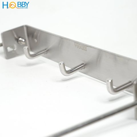 Giá treo thau chậu gắn tường Hobby home decor GTT inox 304 có keo dán