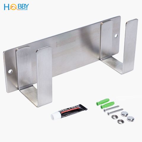 Giá treo vung nồi thớt inox 304 dán tường Hobby home decor TT01