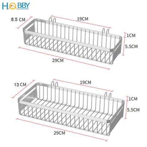 Khay đựng đũa muỗng cho ráo nước HOBBY Home Decor KM3-4 chuẩn Inox 304
