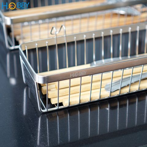 Khay đựng đũa muỗng cho ráo nước HOBBY Home Decor KM3-4 chuẩn Inox 304