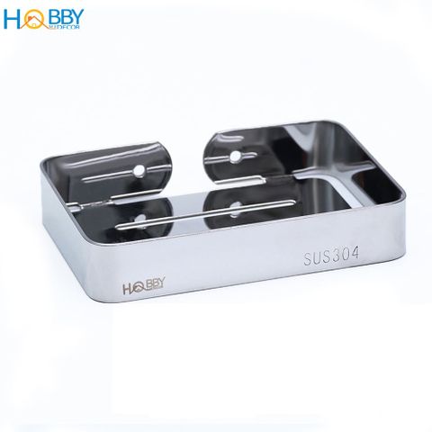 Kệ đựng xà bông cục dán tường inox 304 có keo dán Hobby Home Decor SB4