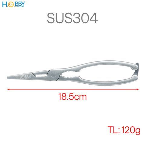 Dụng cụ kìm kẹp càng cua ghẹ hạt inox 304 Hobby home decor KI3