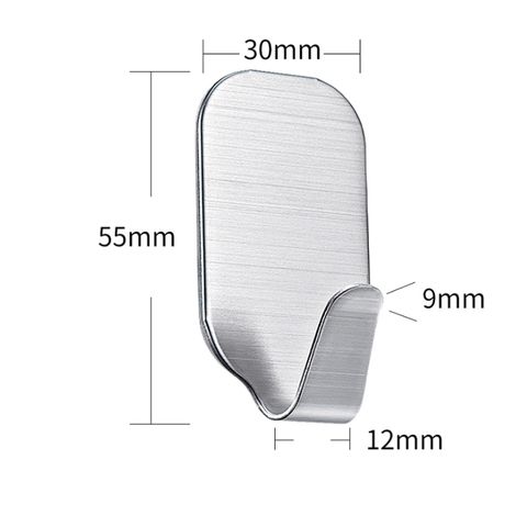 Combo 8 móc treo đồ inox 304 dán tường tiện dụng Hobby home decor 3055