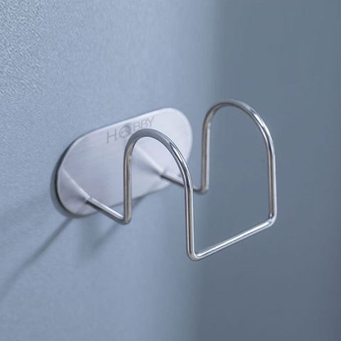 Móc treo dép đi trong nhà inox 304 dán tường Hobby home decor MTD